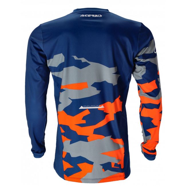Tricou Acerbis X-Duro Winter Blue Orange