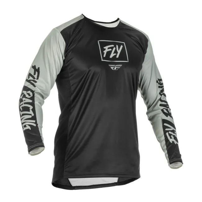 Tricou Fly Racing Lite Black Grey
