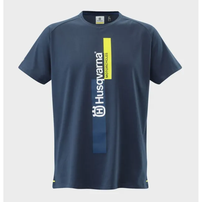 Tricou Husqvarna Authentic Blue
