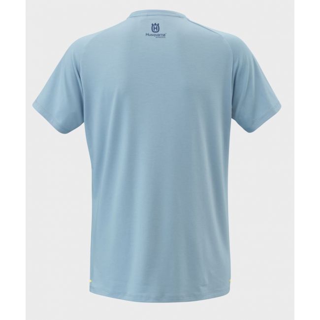 Tricou Husqvarna Remote Light Blue