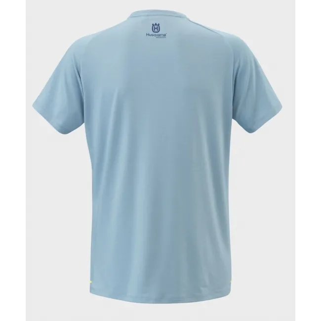Tricou Husqvarna Remote Light Blue