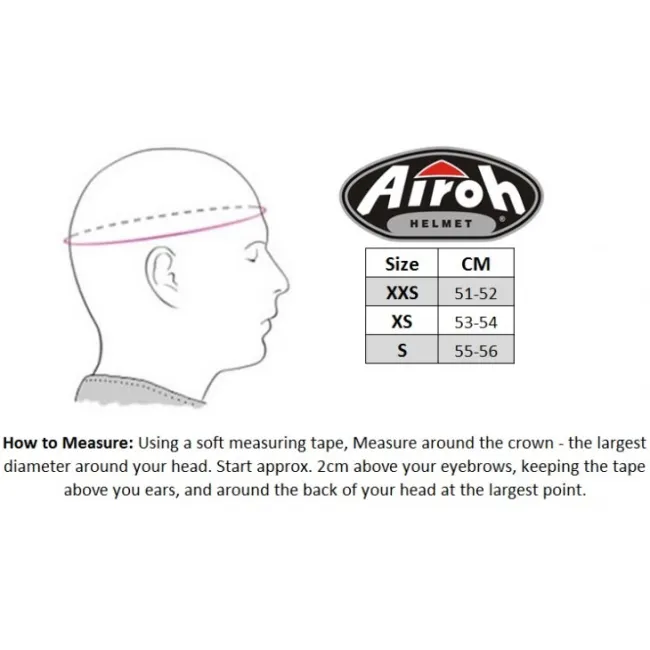 Casca copii Airoh Wraap Broken Blue Red Gloss