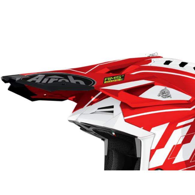 Cozoroc casca Airoh Aviator 3 Rampage Red Gloss