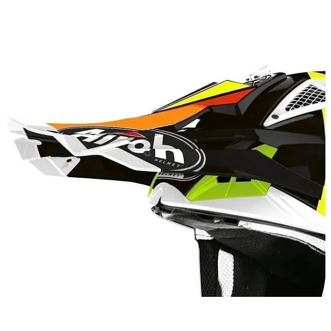 Cozoroc casca Airoh Aviator Ace Trick Black Gloss