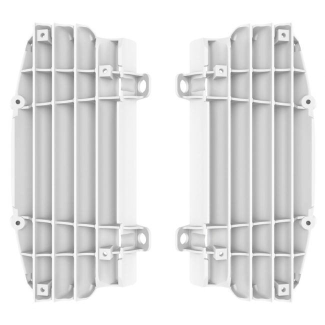 Grilaje radiator KTM/Husqvarna 17-19 Polisport White