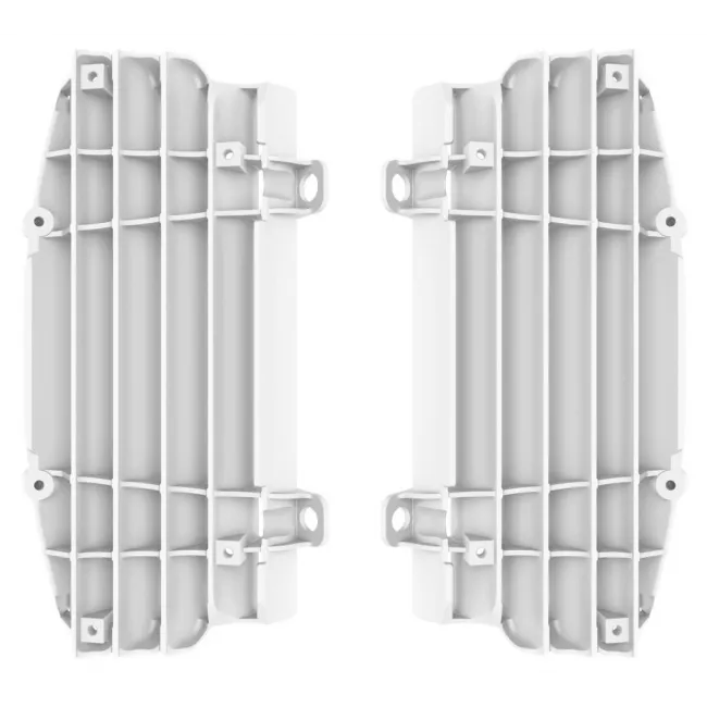 Grilaje radiator KTM/Husqvarna 17-19 Polisport White