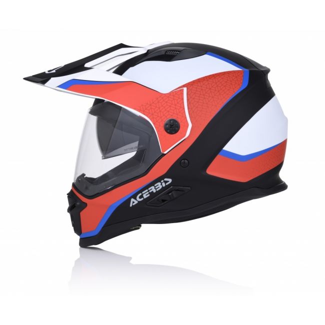 Casca Acerbis Reactive Graffix Red White