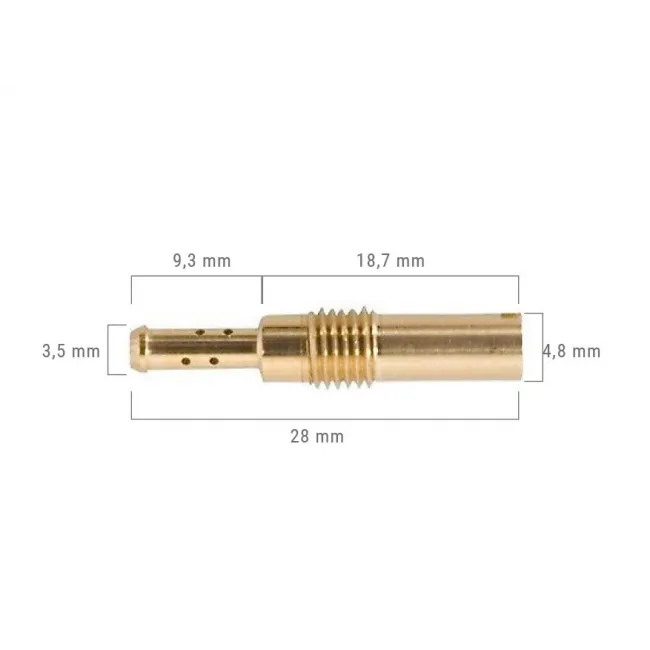 Jigler de Relanti Keihin Pilot Jet Prox