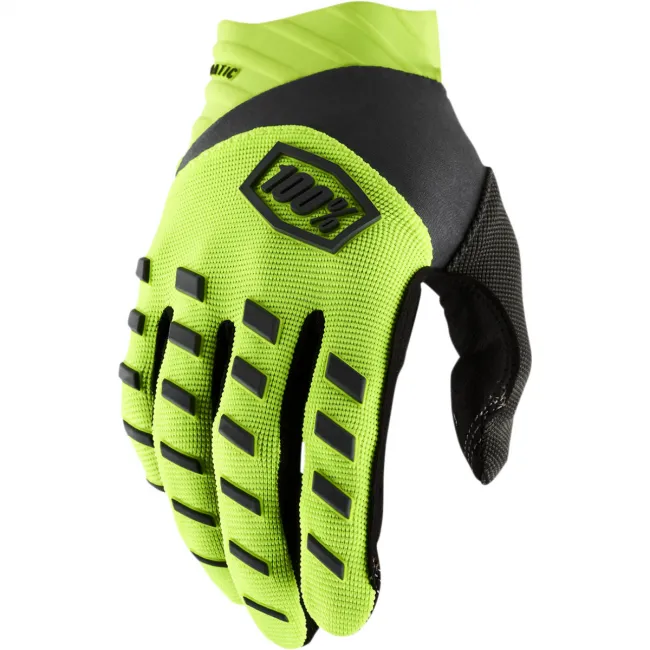 Manusi 100% Airmatic Green Fluo Yellow Black