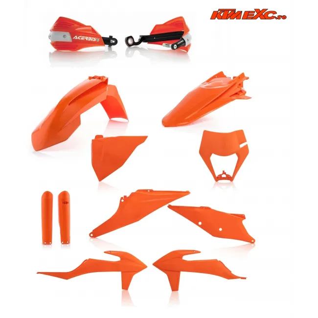 Pachet plastice KTM 20-22 si handguard X-Factor Acerbis