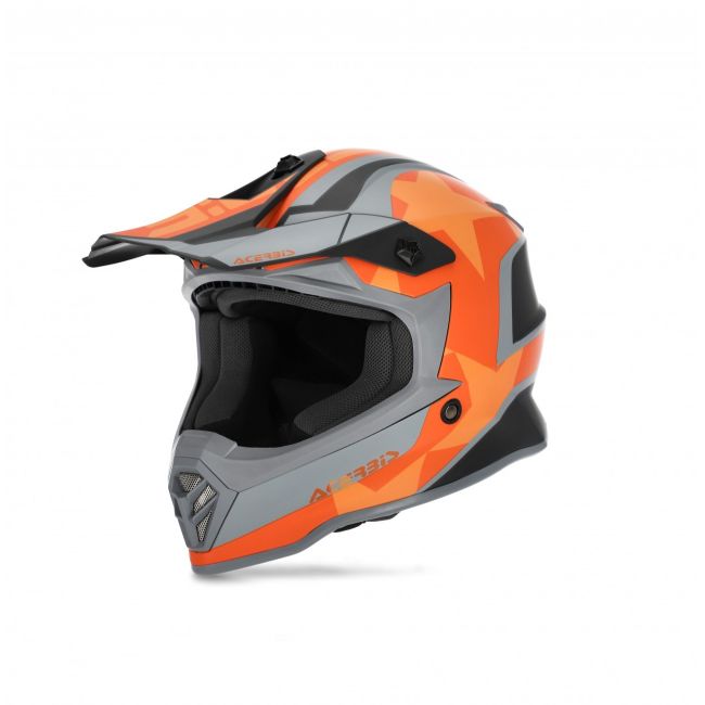 Casca copii Acerbis Steel Black Orange
