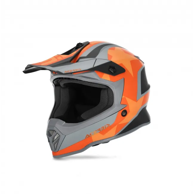 Casca copii Acerbis Steel Black Orange