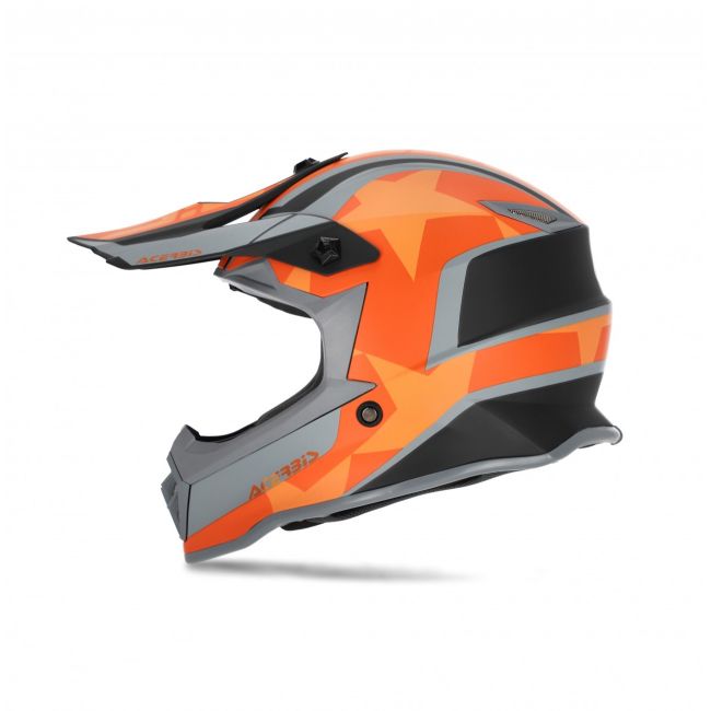 Casca copii Acerbis Steel Black Orange