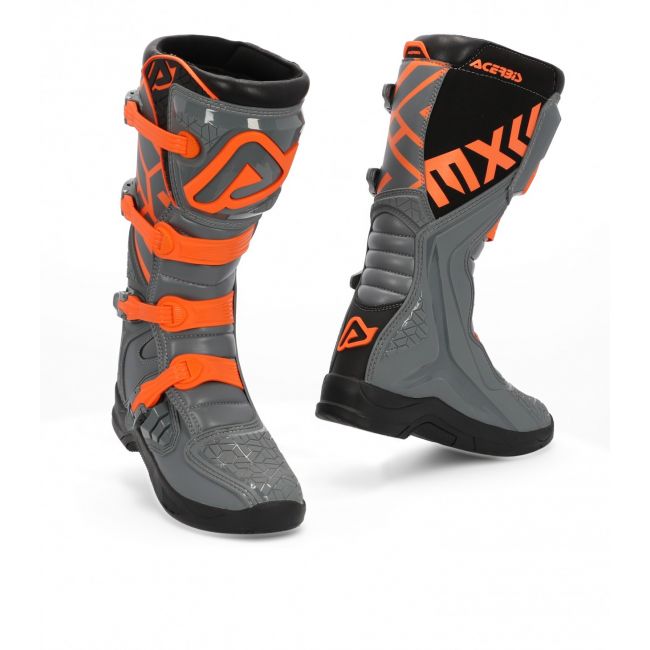 Cizme Acerbis X-Team Grey Orange