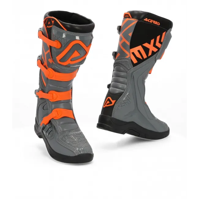 Cizme Acerbis X-Team Grey Orange