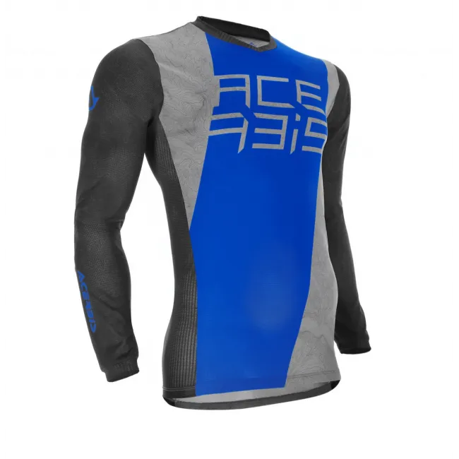 Tricou Acerbis MX J-Track One Grey Blue