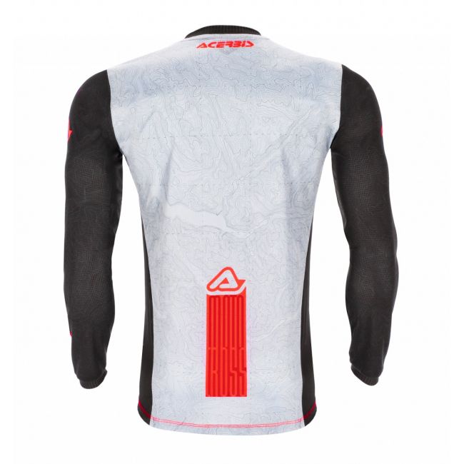 Tricou Acerbis MX J-Track One White Red