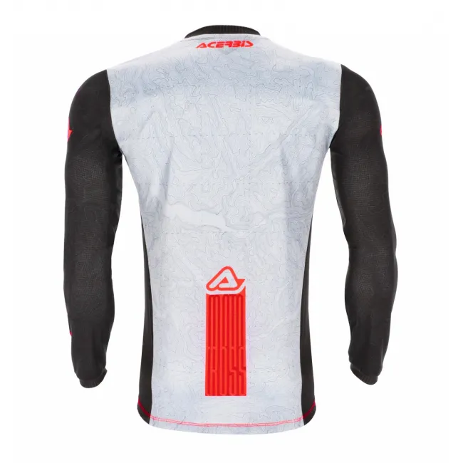 Tricou Acerbis MX J-Track One White Red