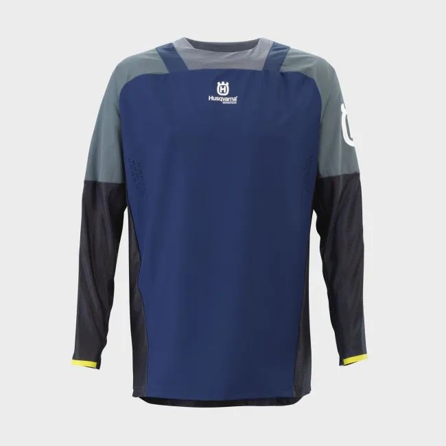 Tricou Husqvarna Gotland Blue Grey