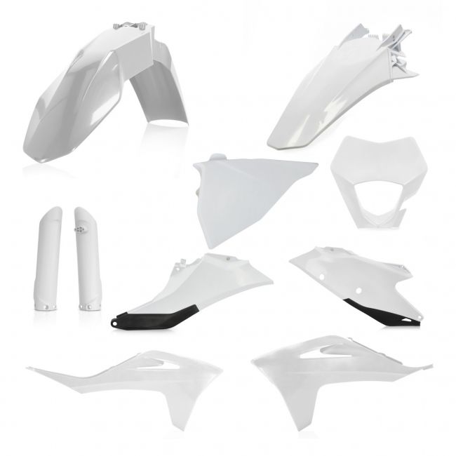 Kit complet plastice Gas Gas EC/EC-F 21-23 Acerbis White