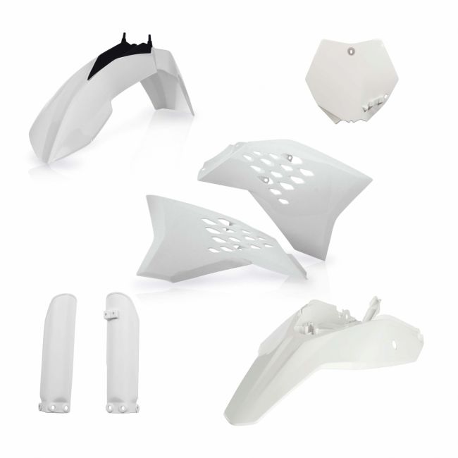 Kit complet plastice KTM SX 65 09-11 Acerbis White