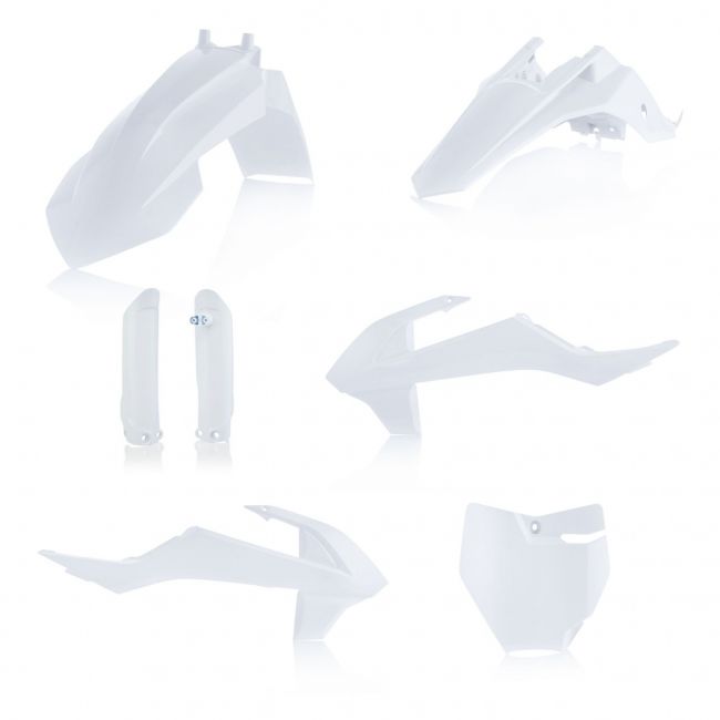 Kit complet plastice KTM SX 65 19-22 Acerbis White 2
