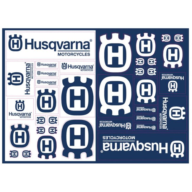 Kit stickere Husqvarna