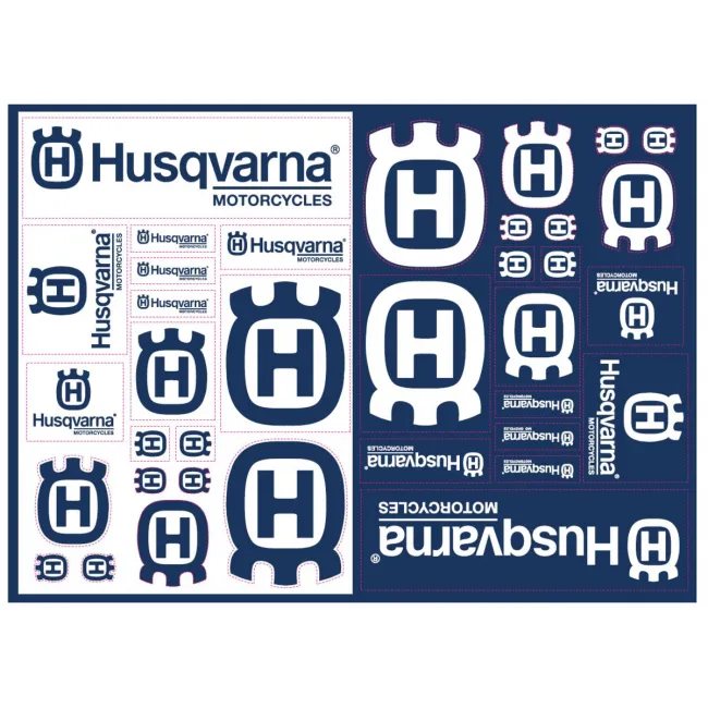 Kit stickere Husqvarna