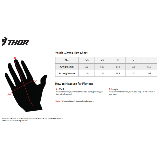 Manusi copii Thor Spectrum Orange Black