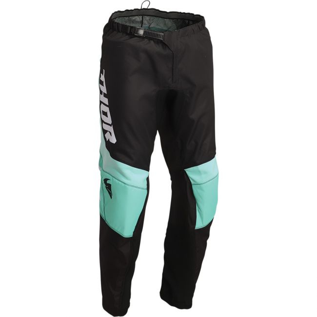Pantaloni copii Thor Sector Chev Black Mint