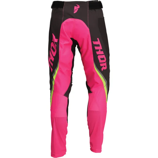 Pantaloni dama Thor Pulse Rev Charcoal Fluo Pink