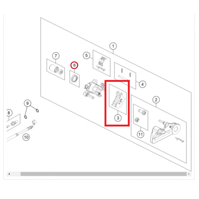 Placute frana spate GasGas 21-22