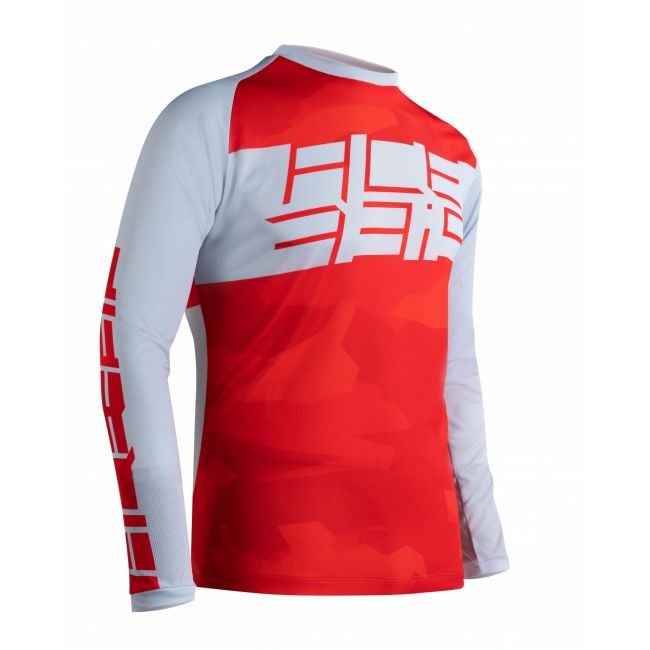 Tricou MTB Acerbis Speeder Red Grey