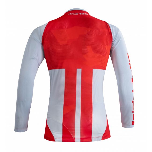 Tricou MTB Acerbis Speeder Red Grey