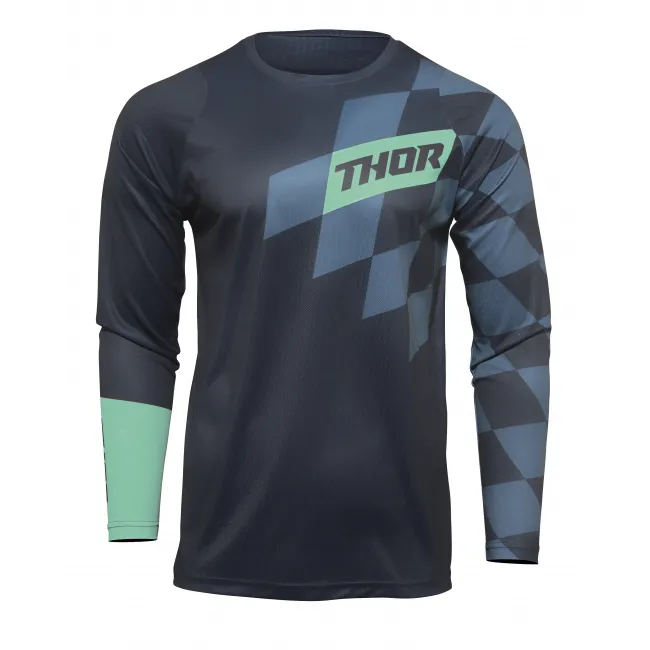 Tricou copii Thor Sector Birdrock Midnight Mint