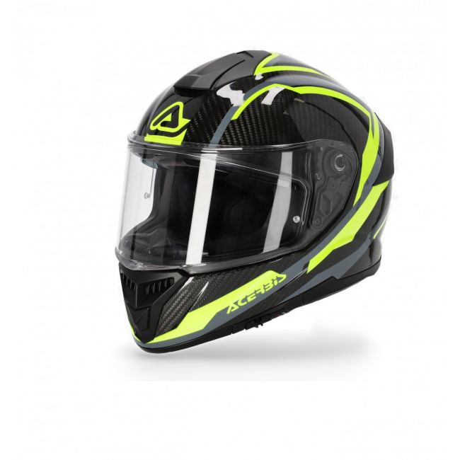 Casca Acerbis Carbon Tarmak Black Yellow