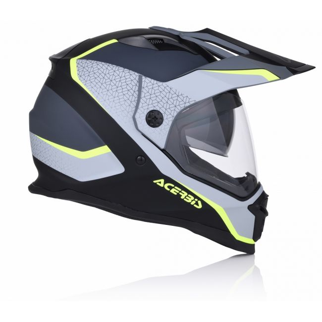 Casca Acerbis Reactive Grafix Black Yellow