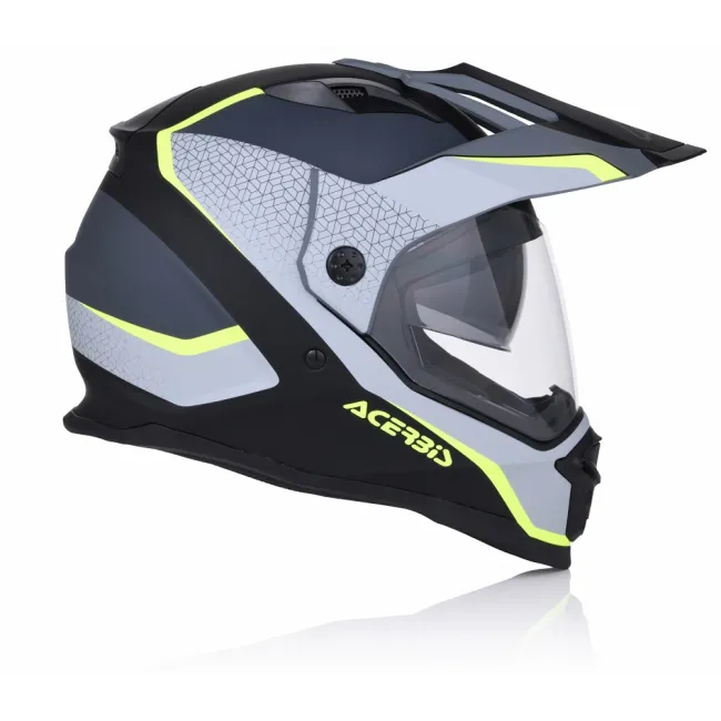 Casca Acerbis Reactive Grafix Black Yellow