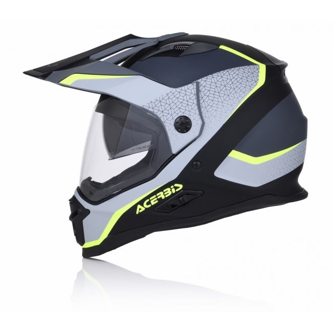 Casca Acerbis Reactive Grafix Black Yellow