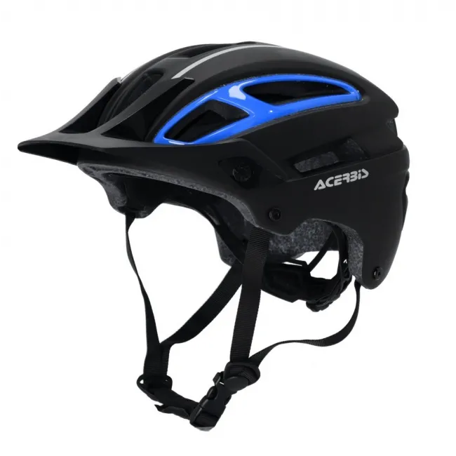 Casca MTB Acerbis DoubleP Black Blue