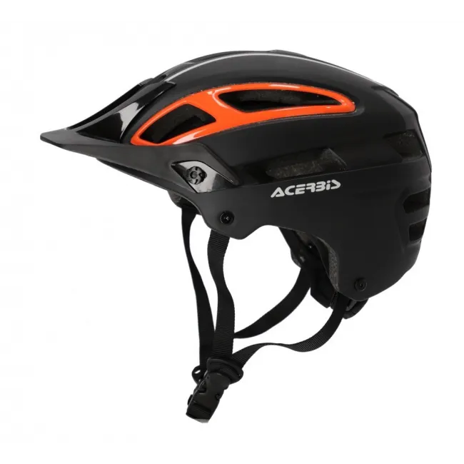 Casca MTB Acerbis DoubleP Black Orange