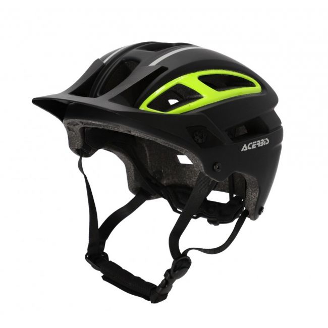 Casca MTB Acerbis DoubleP Black Yellow