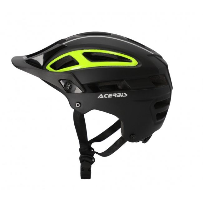 Casca MTB Acerbis DoubleP Black Yellow