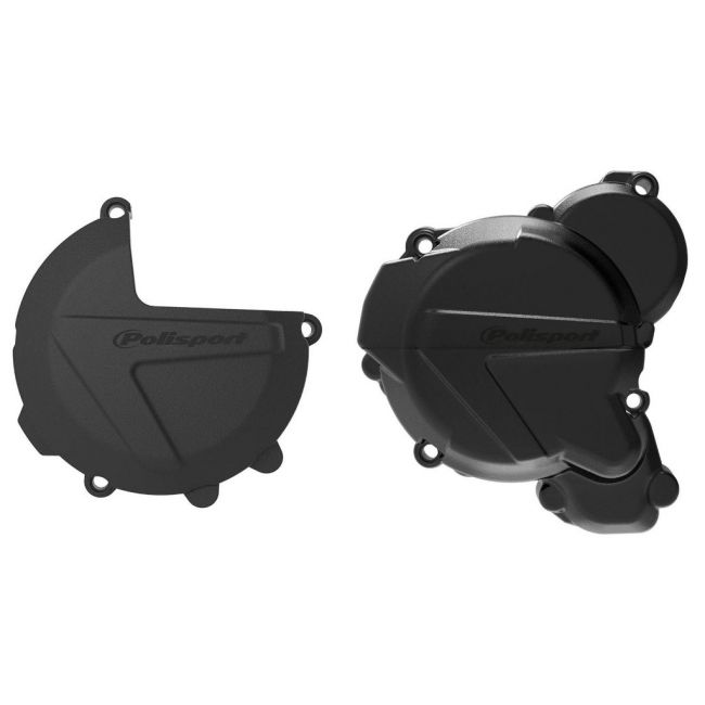 Kit protectii motor KTM EXC TPI 250/300 17-23 Polisport Black