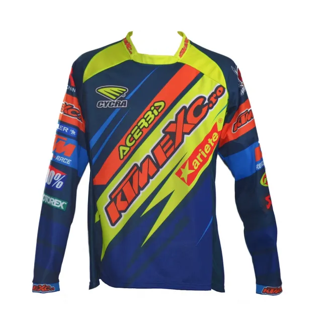 Tricou KTMEXC.RO Blue Yellow Orange