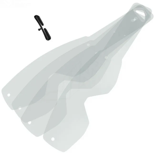 Tear-offs Scott Works Hustle MX 10 Buc