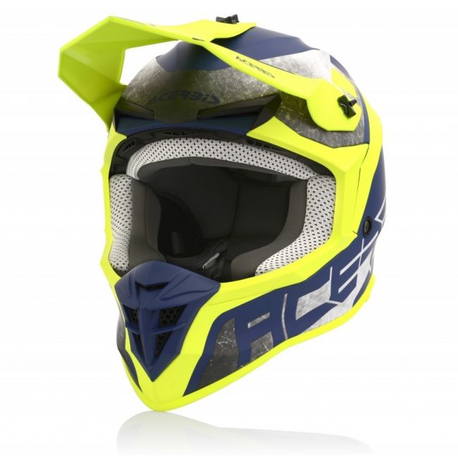 Casca Acerbis Linear Yellow Blue