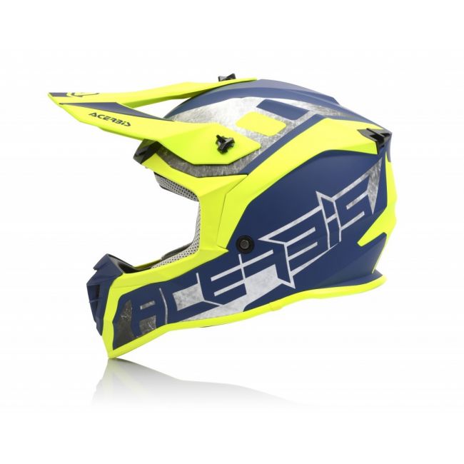 Casca Acerbis Linear Yellow Blue