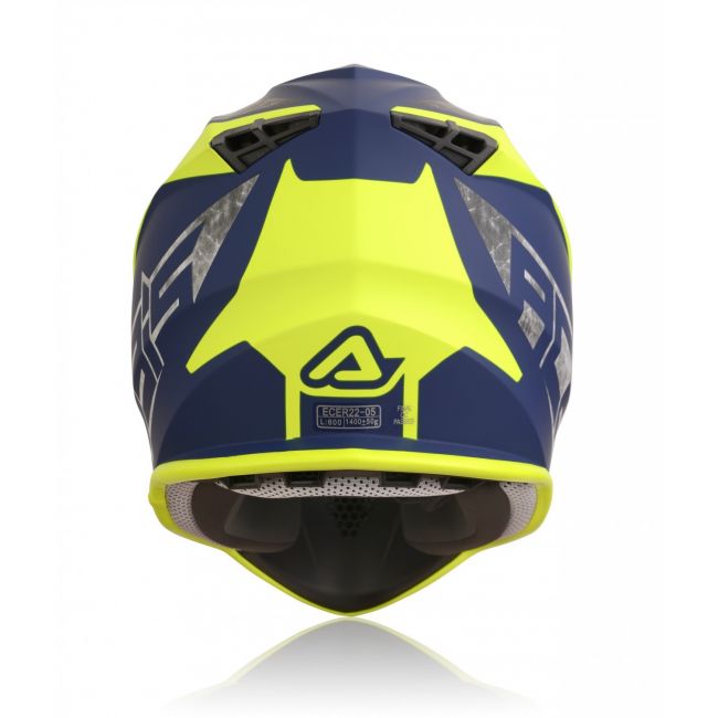 Casca Acerbis Linear Yellow Blue