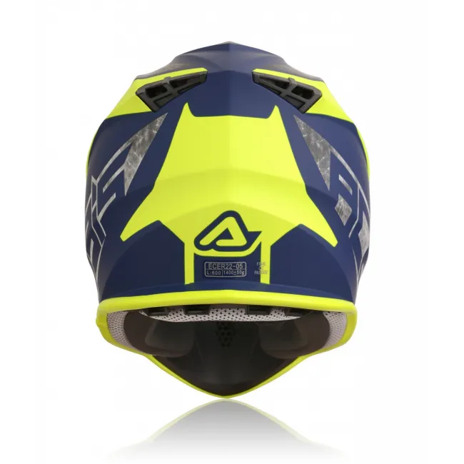 Casca Acerbis Linear Yellow Blue